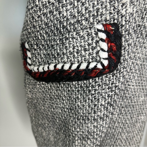 Zara Tweed Shirt Dress Size Medium - Picture 8 of 15